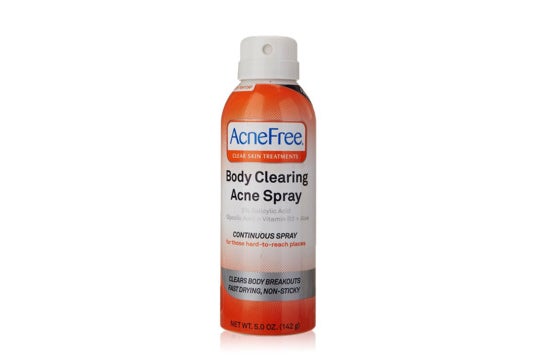 AcneFree spray.